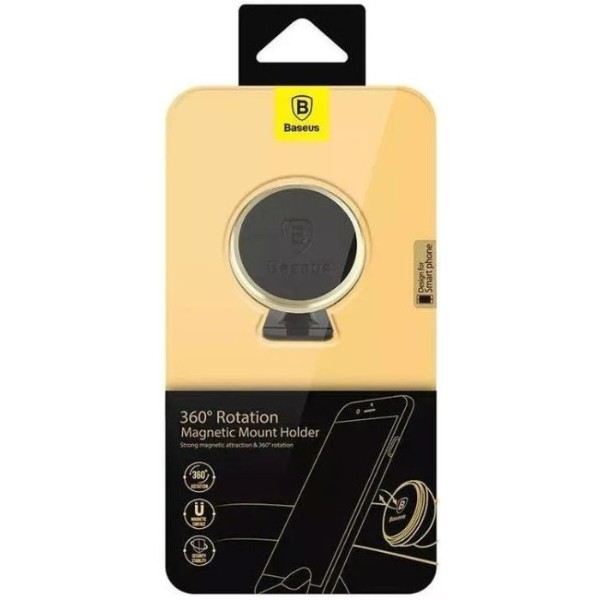 Фото - Автодержатель Baseus Adjustable Magnetic Phone Mount (SUCX140015)